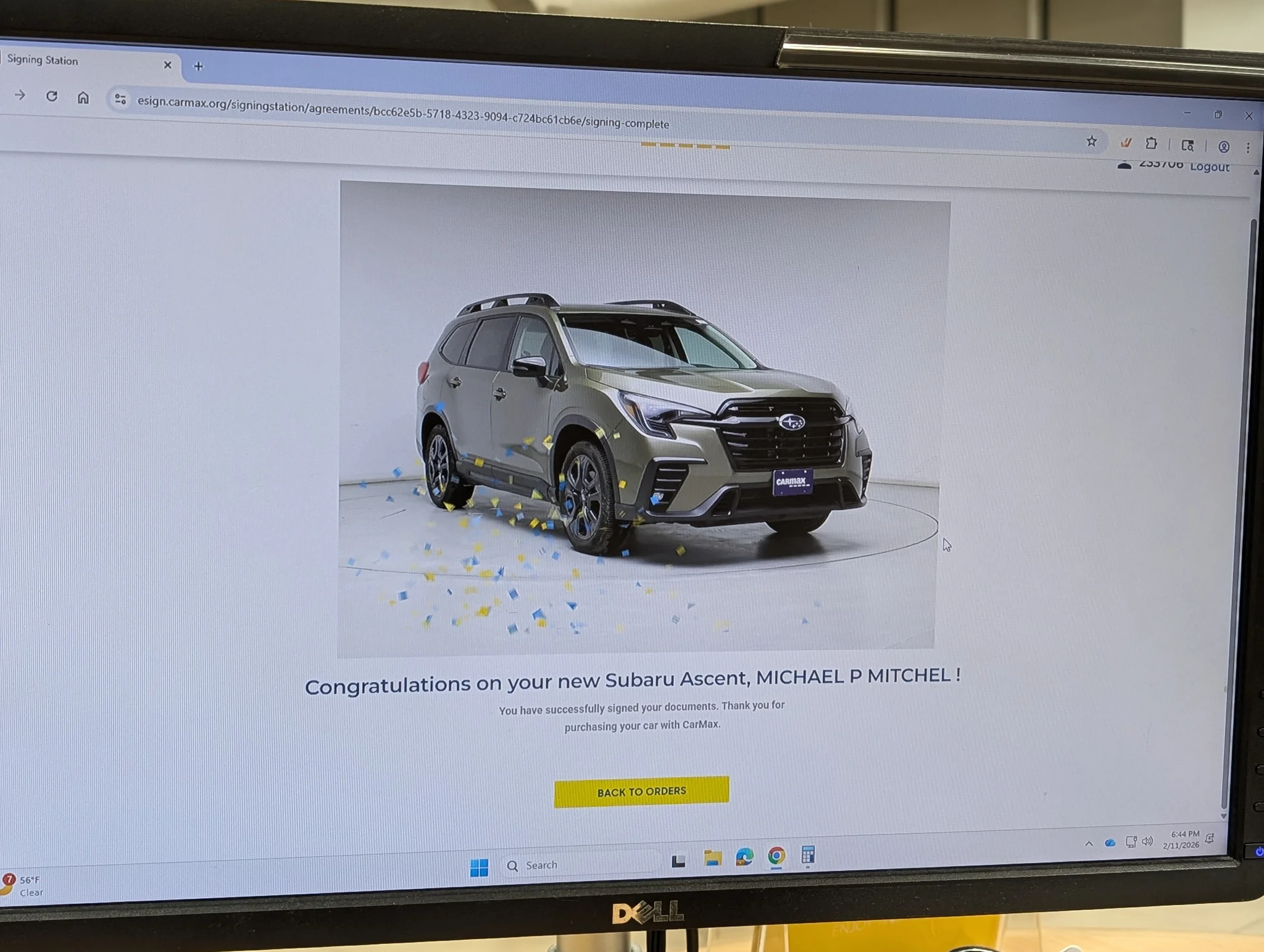 new tow vehicle, check