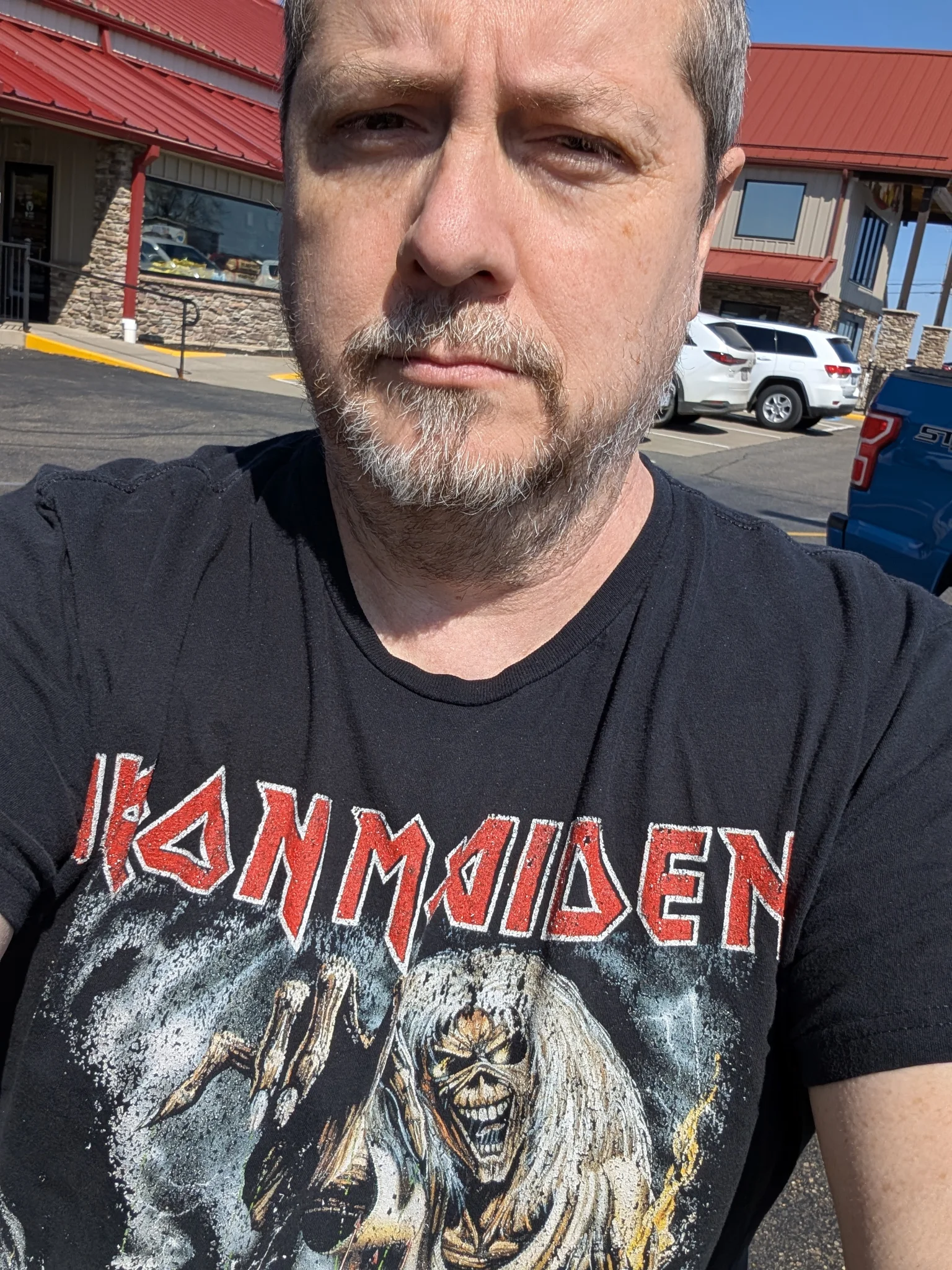 Iron Maiden at the Amish Grocer