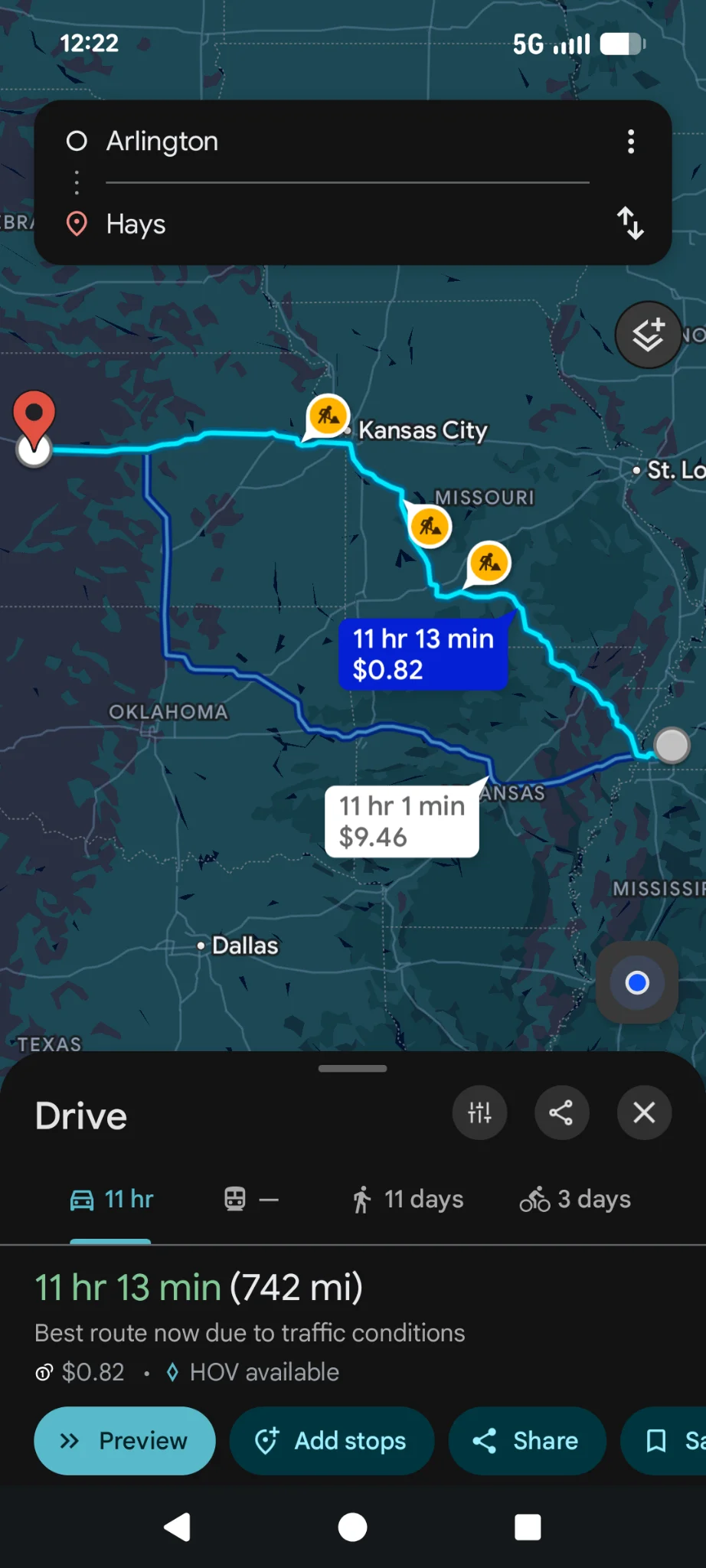 Crushing the miles