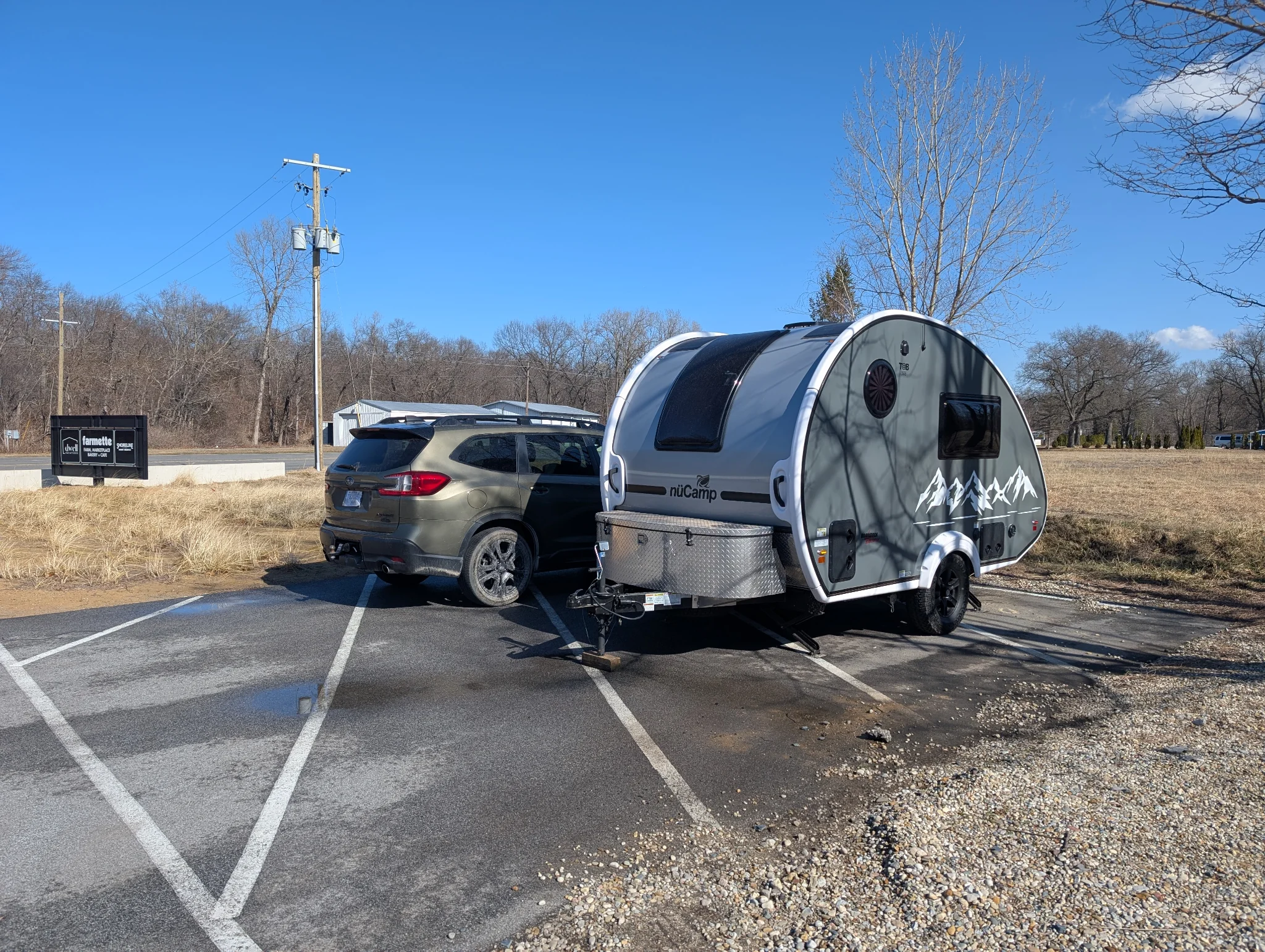 setup and testing the new pans