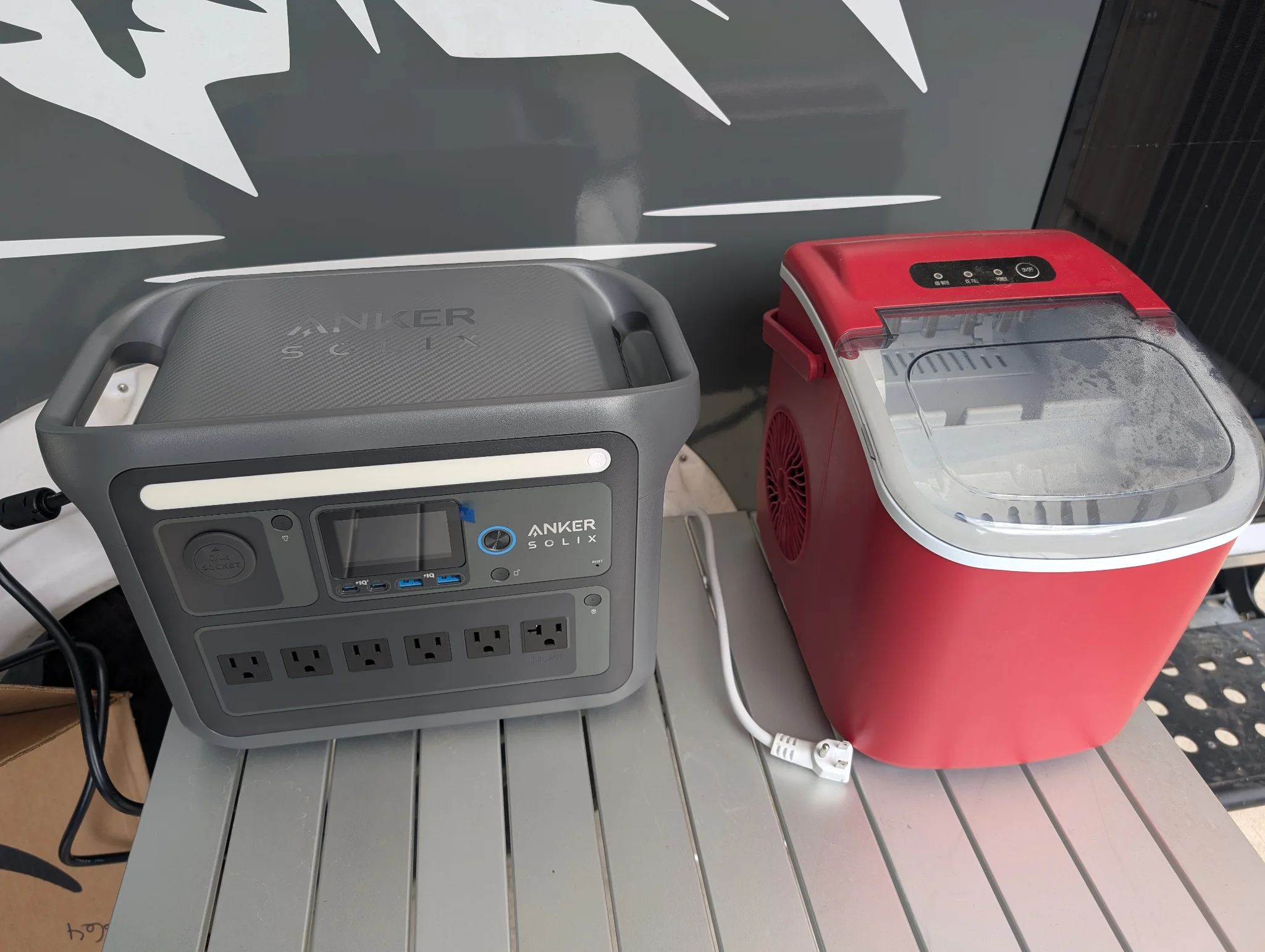 42 Days of power for the Ice Machine